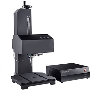 台式气动打标机工厂电动标牌打码机旋转齿轮便携式打码标识刻印机