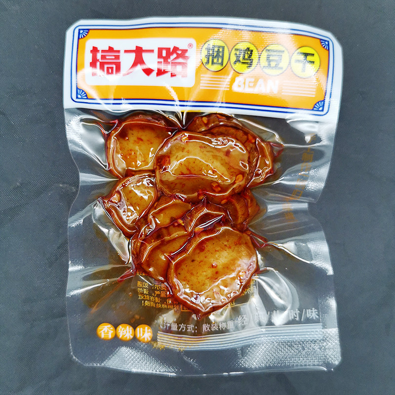 大路捆鸡豆干500g五香辣味豆腐干素鸡手撕素肉素鸡