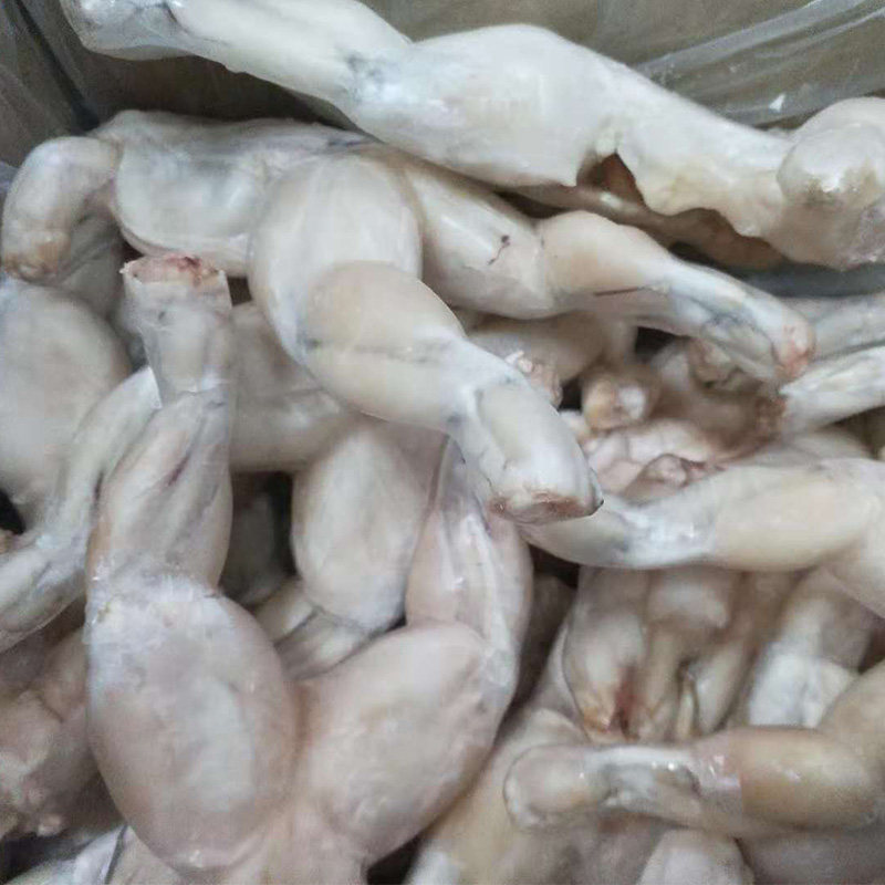 牛蛙新鲜毛重3斤去头去皮内脏鲜活现杀活体牛蛙