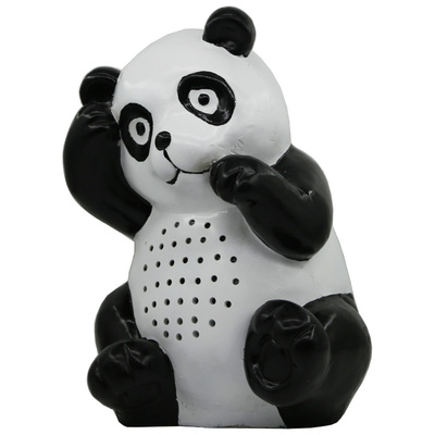 熊猫音箱仿真动物音响草坪户外防水别墅公园庭院公共广播喇叭