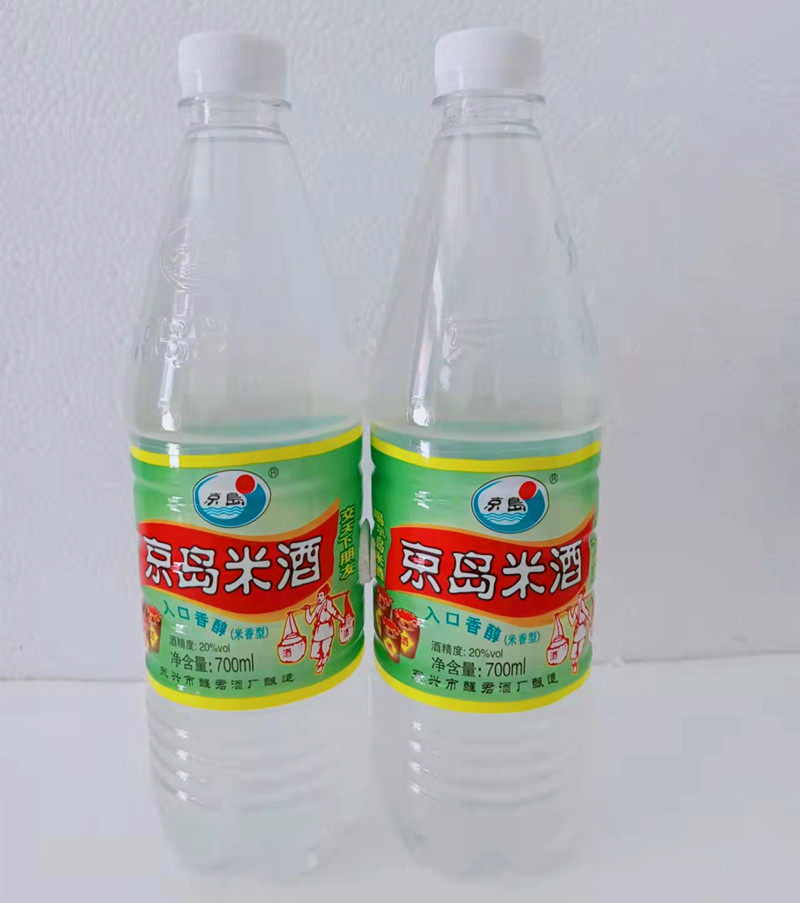 米酒京岛700ml2广西低度20度月子酒泡药酒炒菜米酒