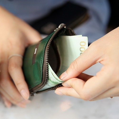 韩国正品full时尚简约挂脖半开卡包零钱包卡套名片包耳机包附挂绳