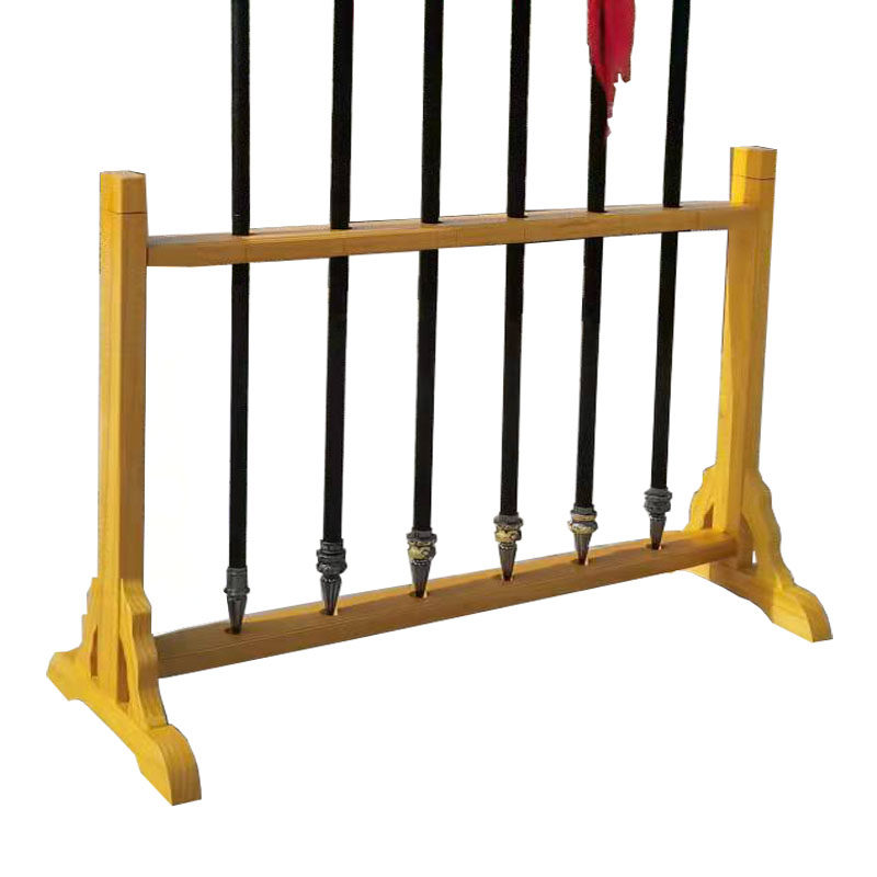 十八般兵器架子春秋大刀刀架立式多孔红缨枪实木兵器剑架