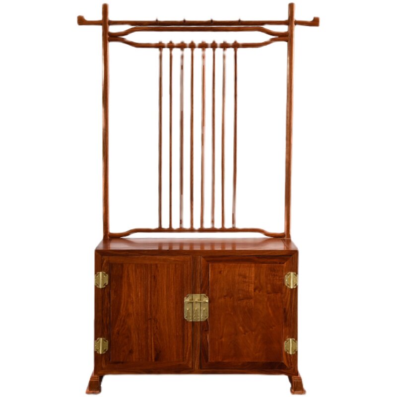 衣架林忆轩红木刺猬紫檀新中式中式衣帽架实木现代简约衣帽架