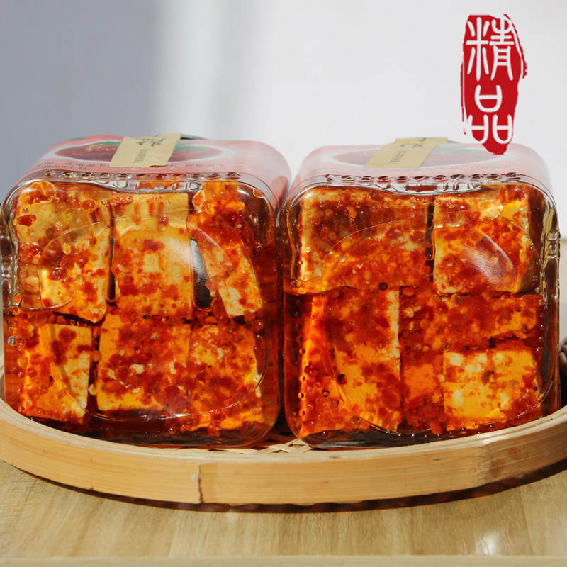 现货新县特产田铺豆腐乳自制麻辣大别山第二半价其他食品