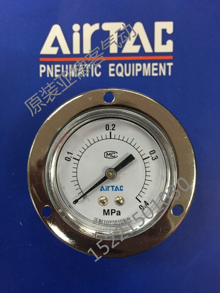 现货原装亚德客压力表低压型fgf4004mgf40一赔airtac气动元件