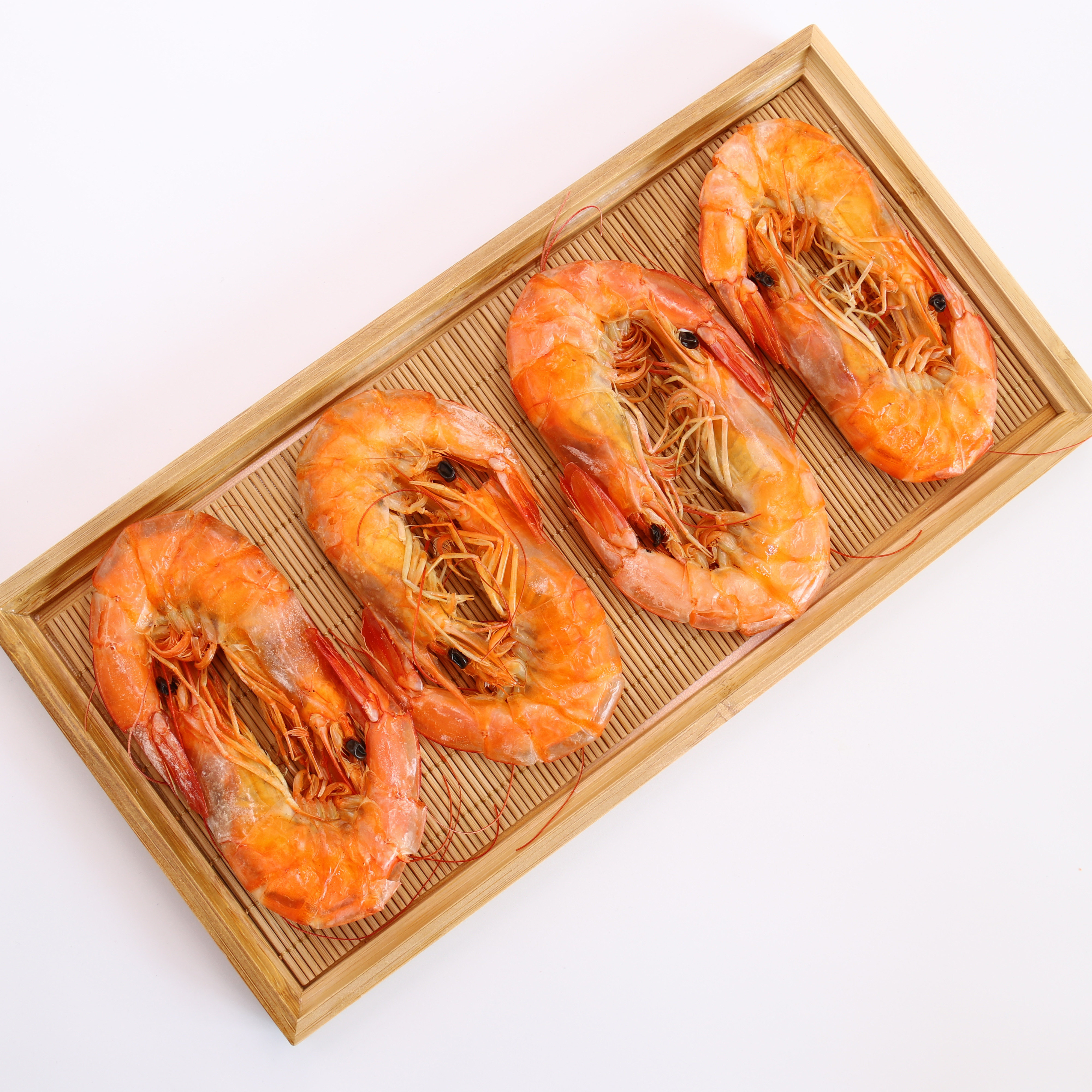 淡晒虾干大中对虾干即食淡晒虾台州特产新鲜虾干