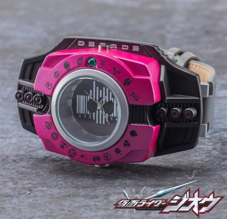 万代限定假面骑士neodecade品红红帝变身腰带动漫手表