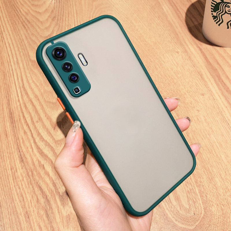 适用于vivox50手机机壳vivox50pro保护套防摔透明女款手机保护套