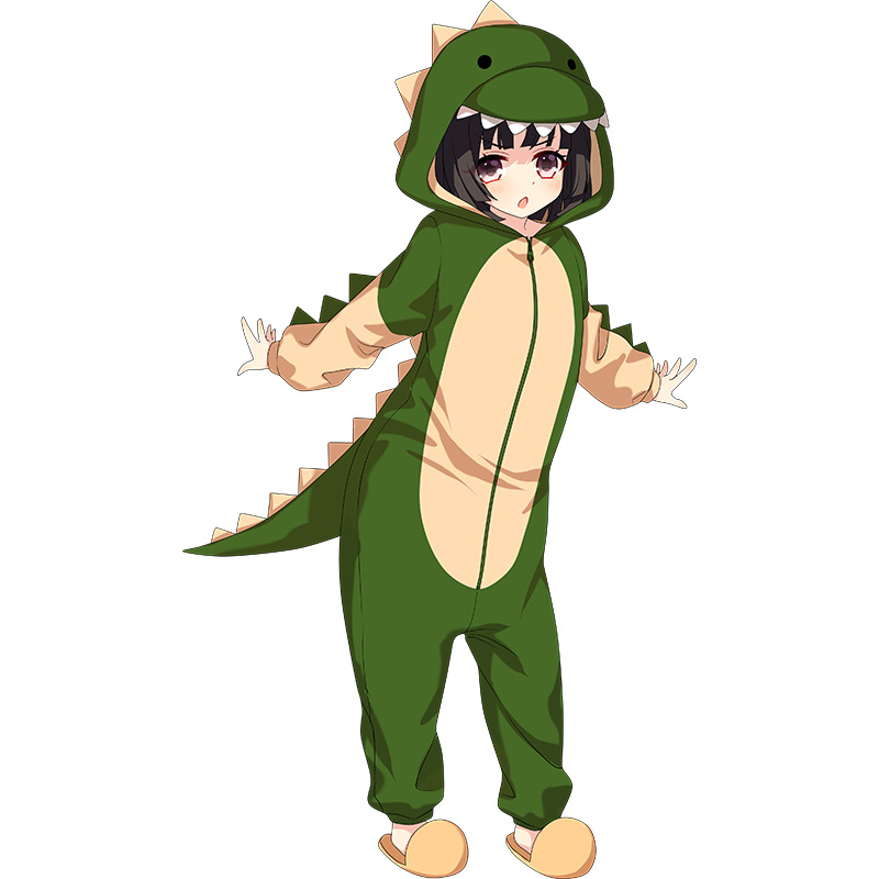 杰克前沿恶搞卡通怪兽恐龙动漫睡衣二次元宿舍动漫t恤