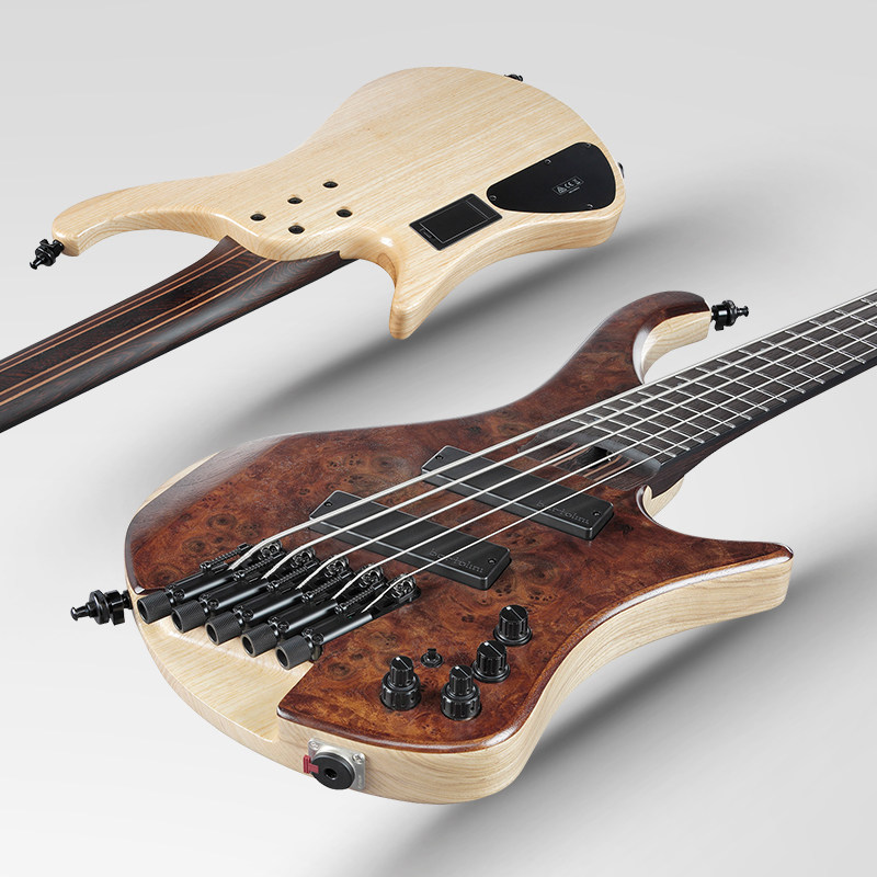 ibanez官方旗舰店依班ehb1265ms无头贝斯电贝印尼产配琴包贝司-电贝司