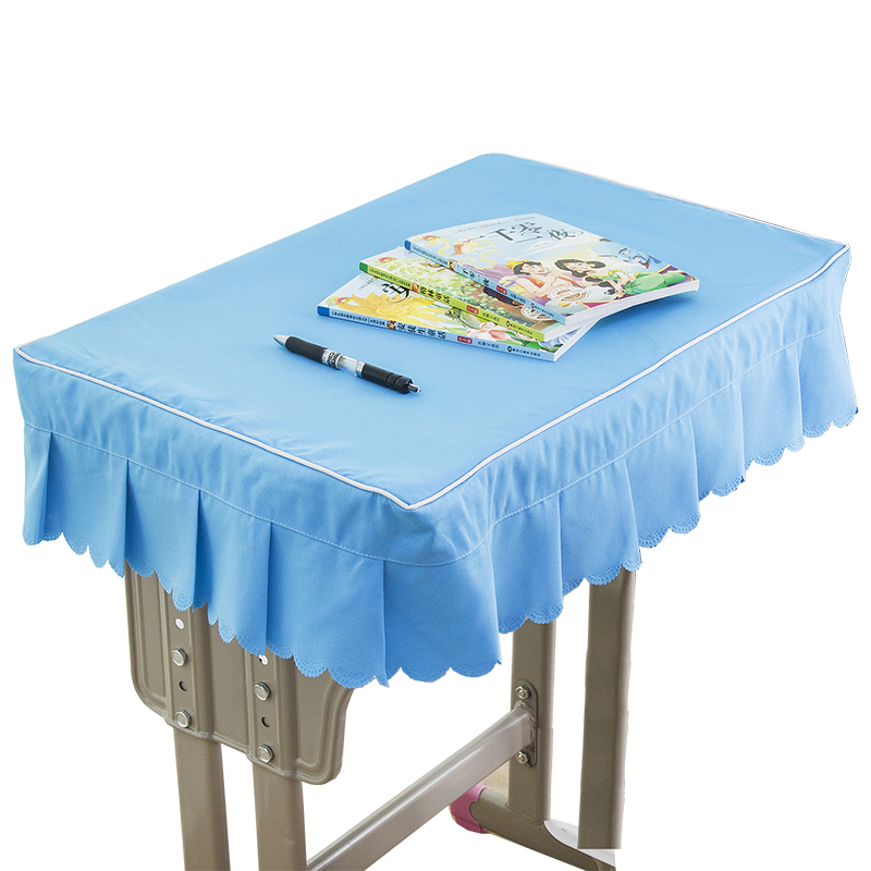 小学生桌布桌罩课桌套4060书桌课桌学习桌布防水单双人课桌套罩