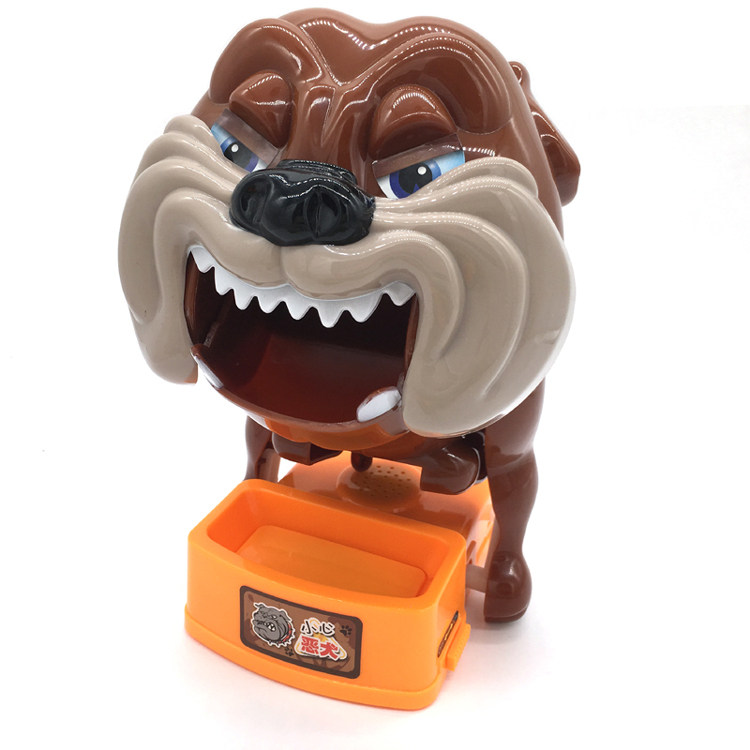 骨头小心恶犬玩具恶狗手指整蛊儿童同款抖音创意