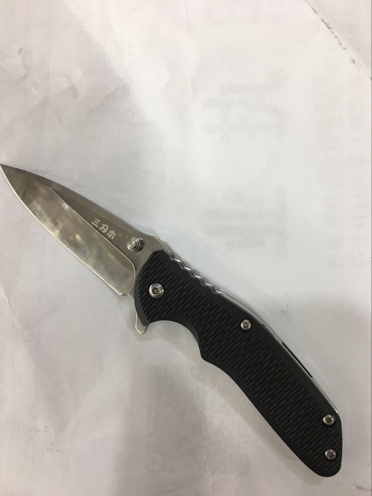 三刃木7099多功能折叠户外防身折刀战术小刀求生其他户外刀具