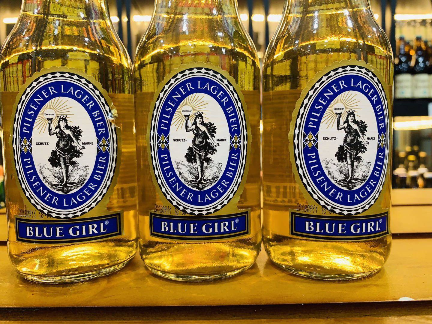 蓝妹啤酒国产bluegirl250ml24瓶啤酒