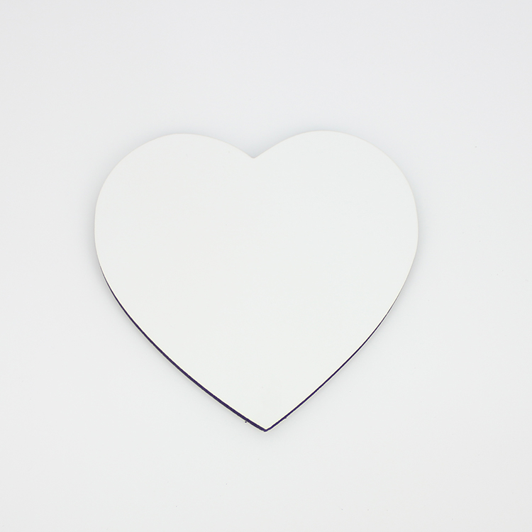 空白杯垫耗材定制心形diy印图热转热转印印机杯垫