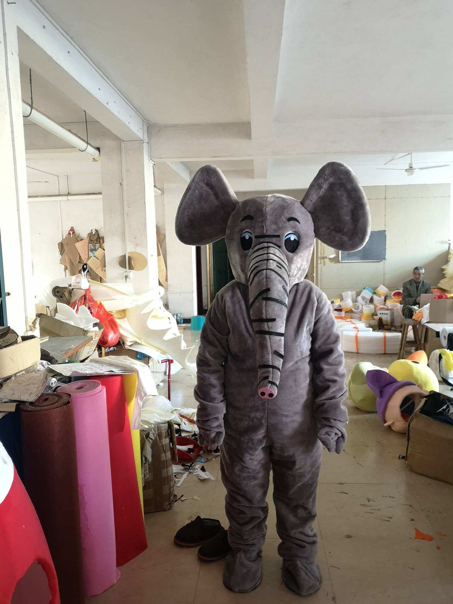 大象玩偶定制头套史迪仔扮演cos动漫卡通行走cosplay配件