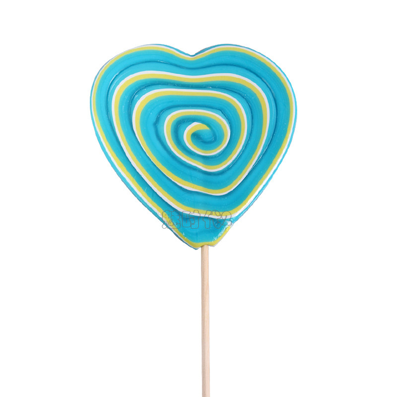 整盒价:25支 金稻谷80克日式心形波板糖棒棒糖食品零食