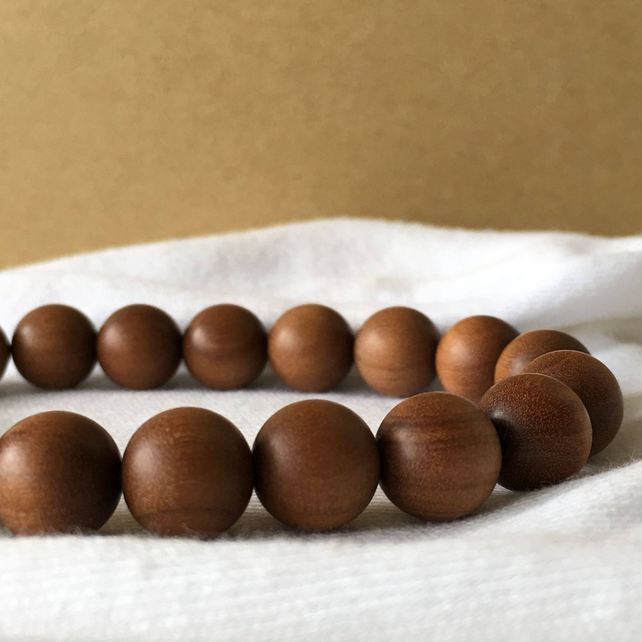 70年代正官庄印度老山檀香香木10mm手串念珠super佛珠