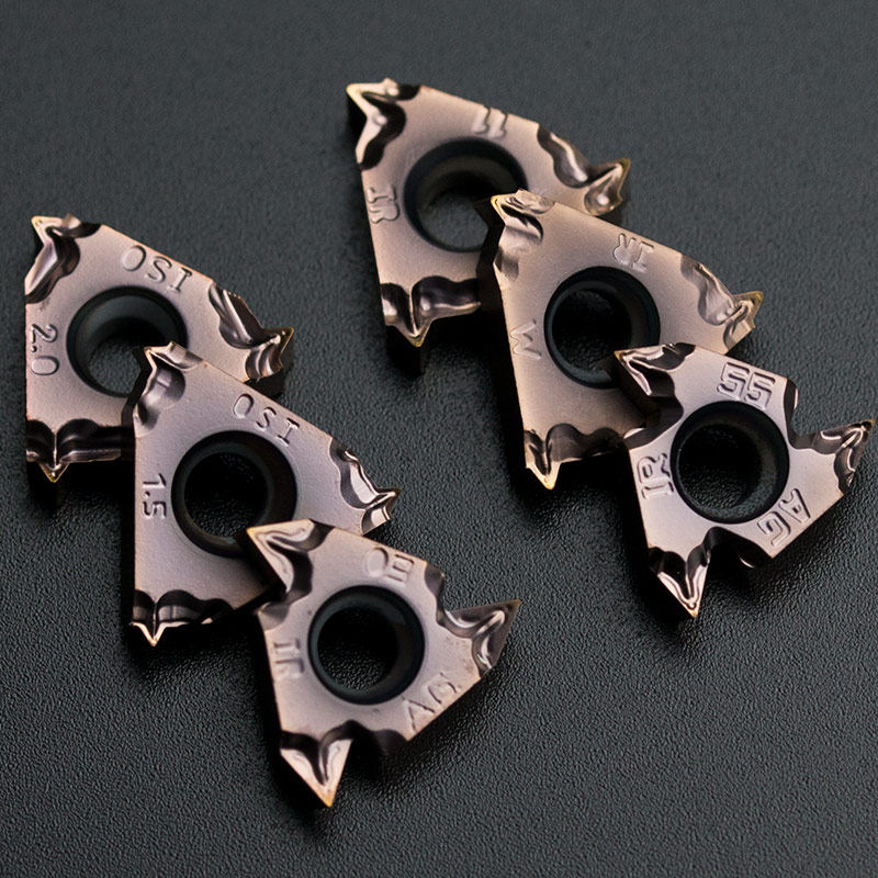 数控不锈钢螺纹刀片16ir ag55 60/1.5/2.0钢件内螺纹挑丝牙刀刀头