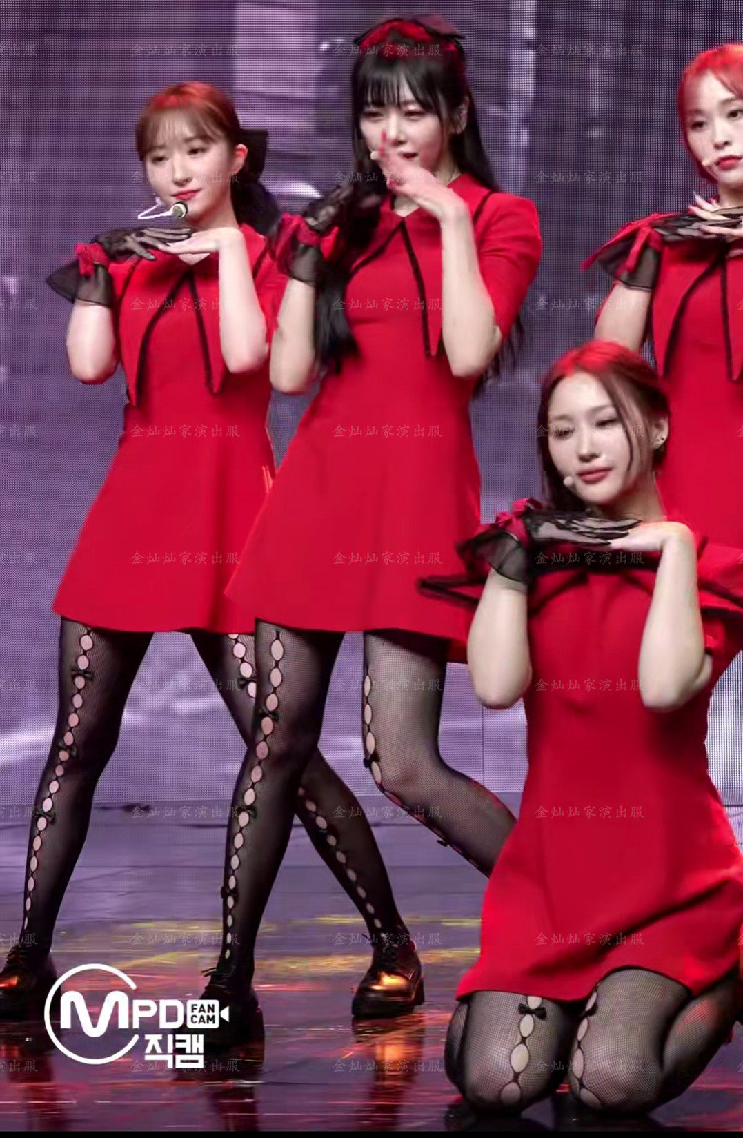 dreamcatcher同款韩国女团爵士舞韩舞表演出服服打歌服套装民族服装