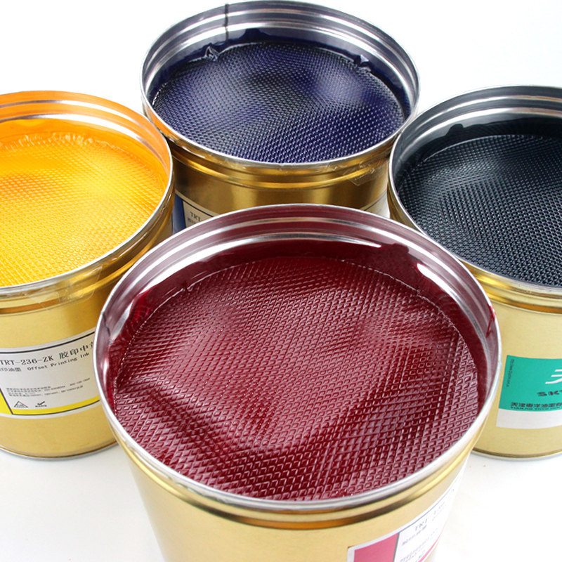 油墨天狮东洋版画胶印胶版印油快干亮光大桶印纸油墨