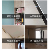pvc阴角线装饰条背景墙天花板吊顶装饰收边条墙缝隙美缝线条自粘