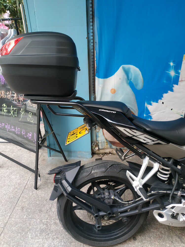 春风摩托车nk250后货架夏德边箱后尾架 后衣架 尾箱架 备箱架改装