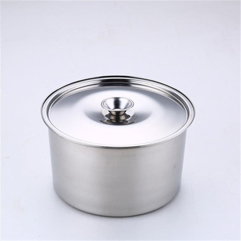 商用汤桶加厚火锅耐热通用不锈钢平底食品水桶汤锅