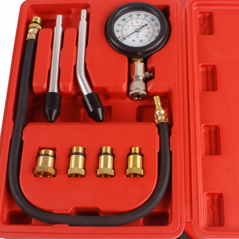 气缸压力表广一多用途汽车二类汽修厂验收工具压力表