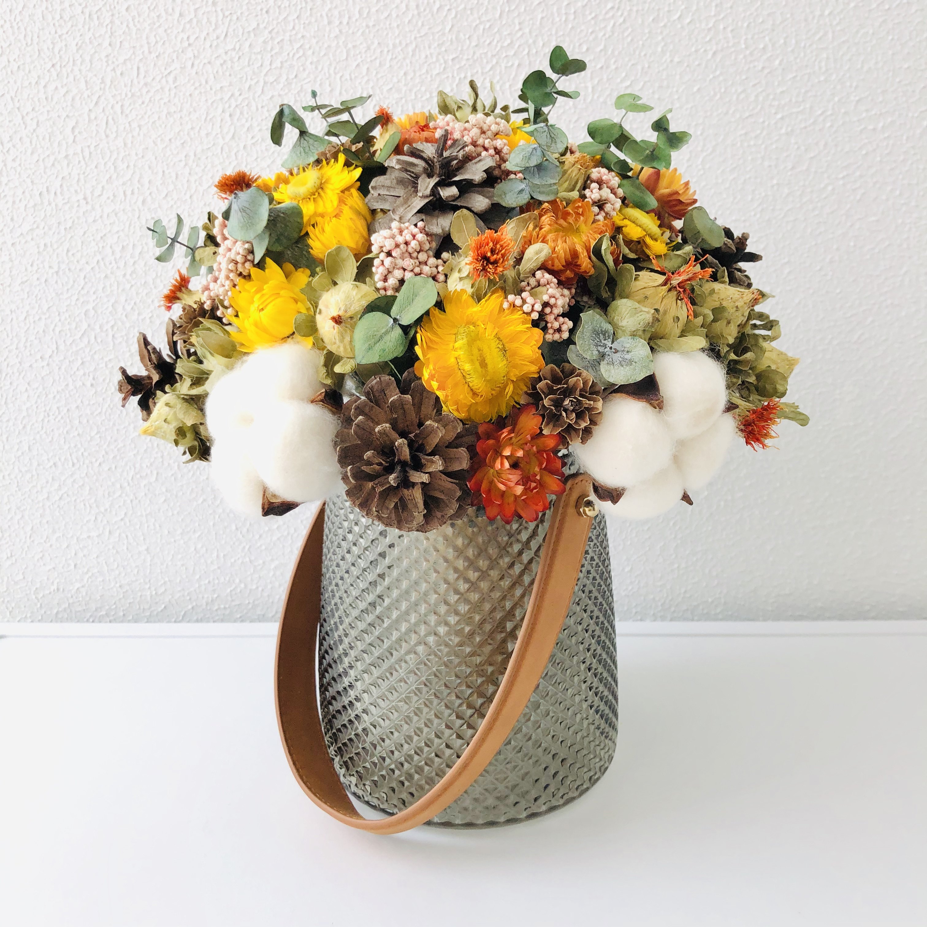 天然干花手捧花束客厅插花摆件花艺组合套餐干花