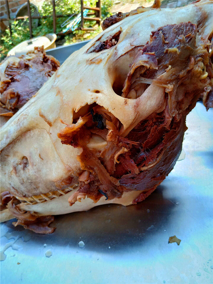 驴头驴肉新鲜现杀五香煮熟整个口条即食驴肉
