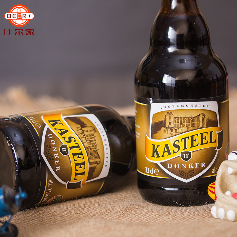 卡斯特黑啤酒比利时精酿啤酒kasteel甜味高度烈啤酒330ml 24瓶整