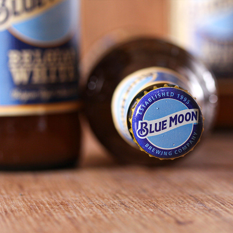 进口精酿蓝月月白啤酒比利时风味bluemoon330ml啤酒