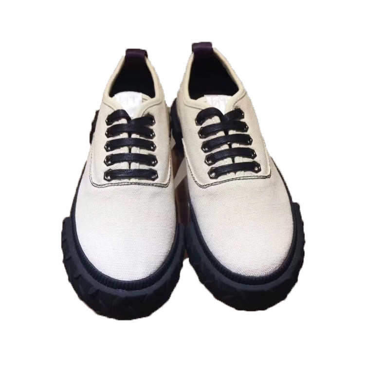 瑞典潮牌eytys小白鞋平底帆布系带休闲鞋2020新款单鞋