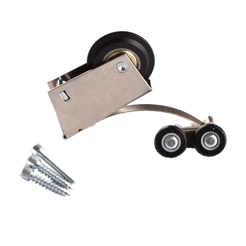 加厚大轴承移门滑轮壁橱衣柜淋浴房玻璃静音钛合金下滑轮配件