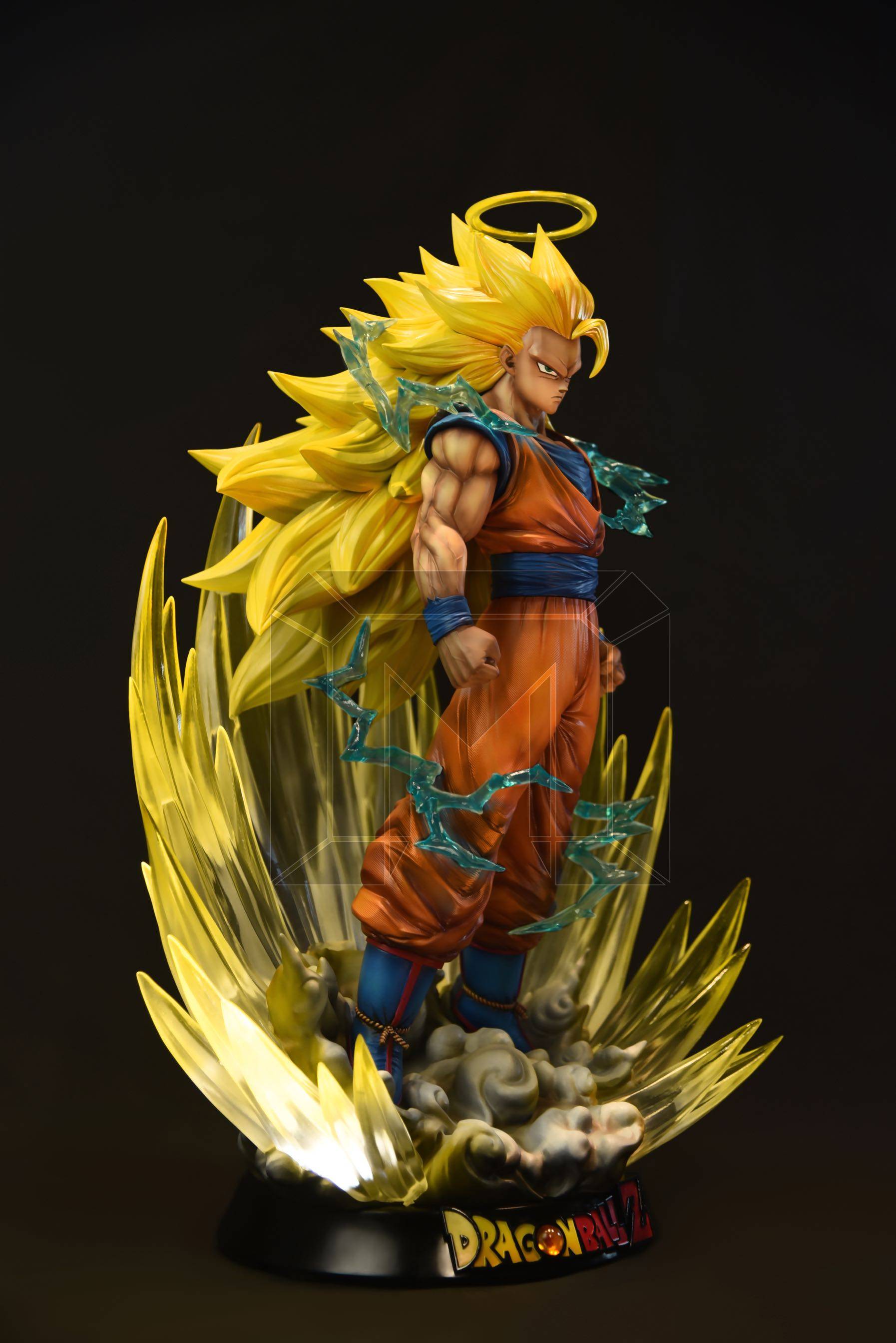 模玩殿堂龙珠超三孙悟空gk限量雕像手办私订14