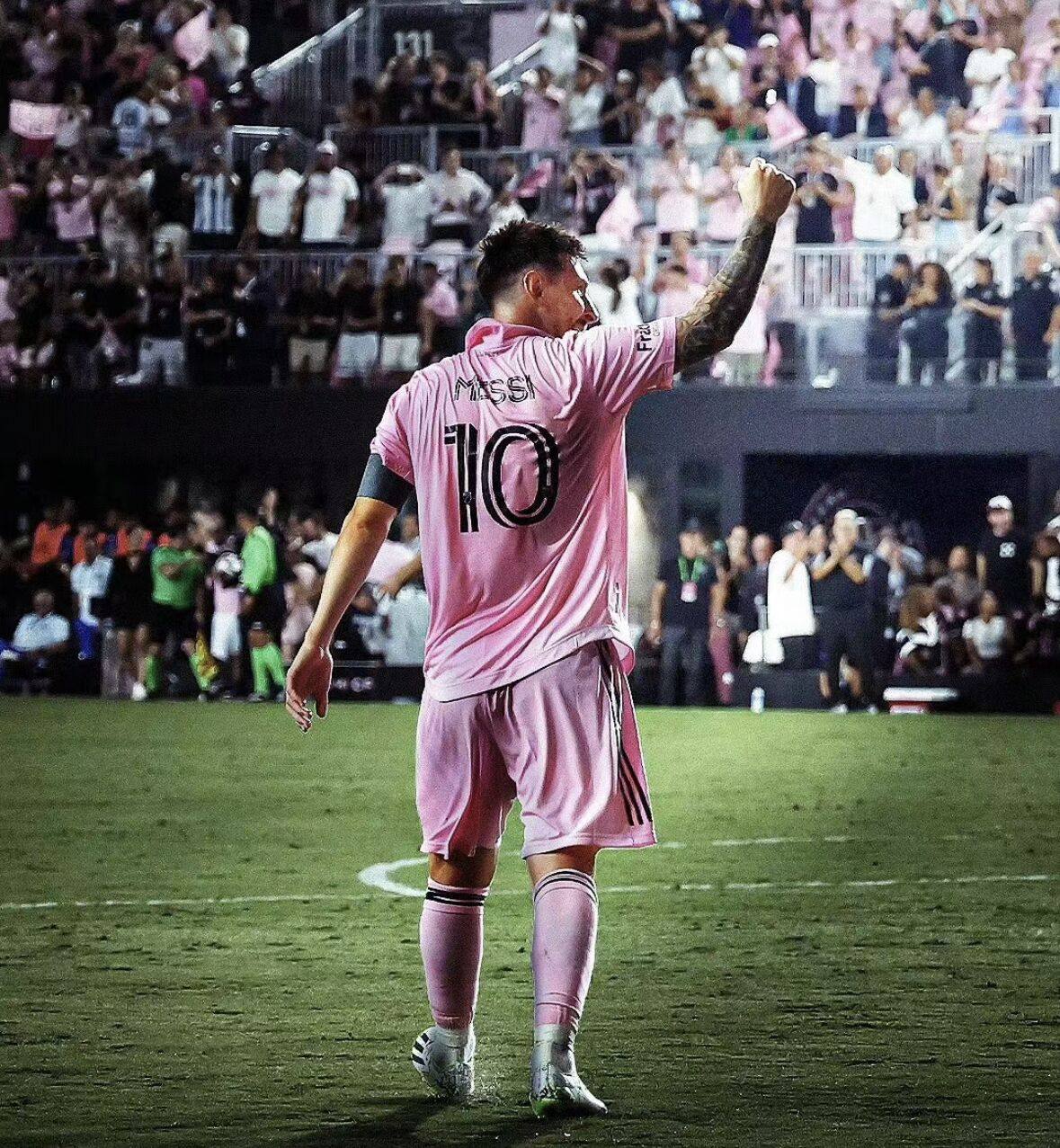 迈阿密国际球衣10号梅西2324新款主场球员版球迷客场足球服正品