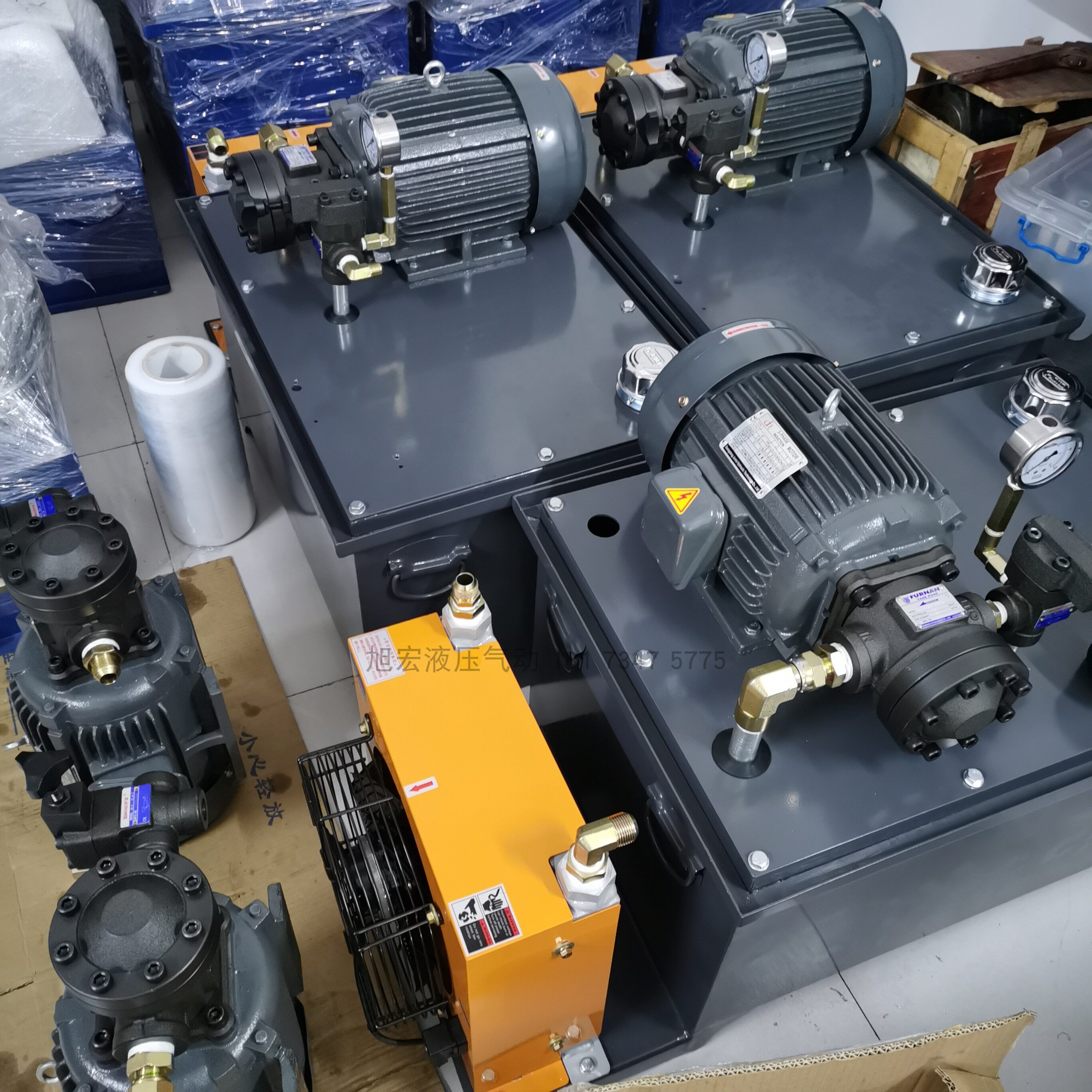 液压总成动力油站泵站系统075kwvp20叶片定制其他液压工具