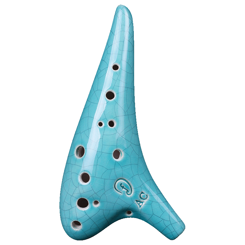 十二孔陶笛ac青裂 12陶笛ac中音c调初学入门送教材学校