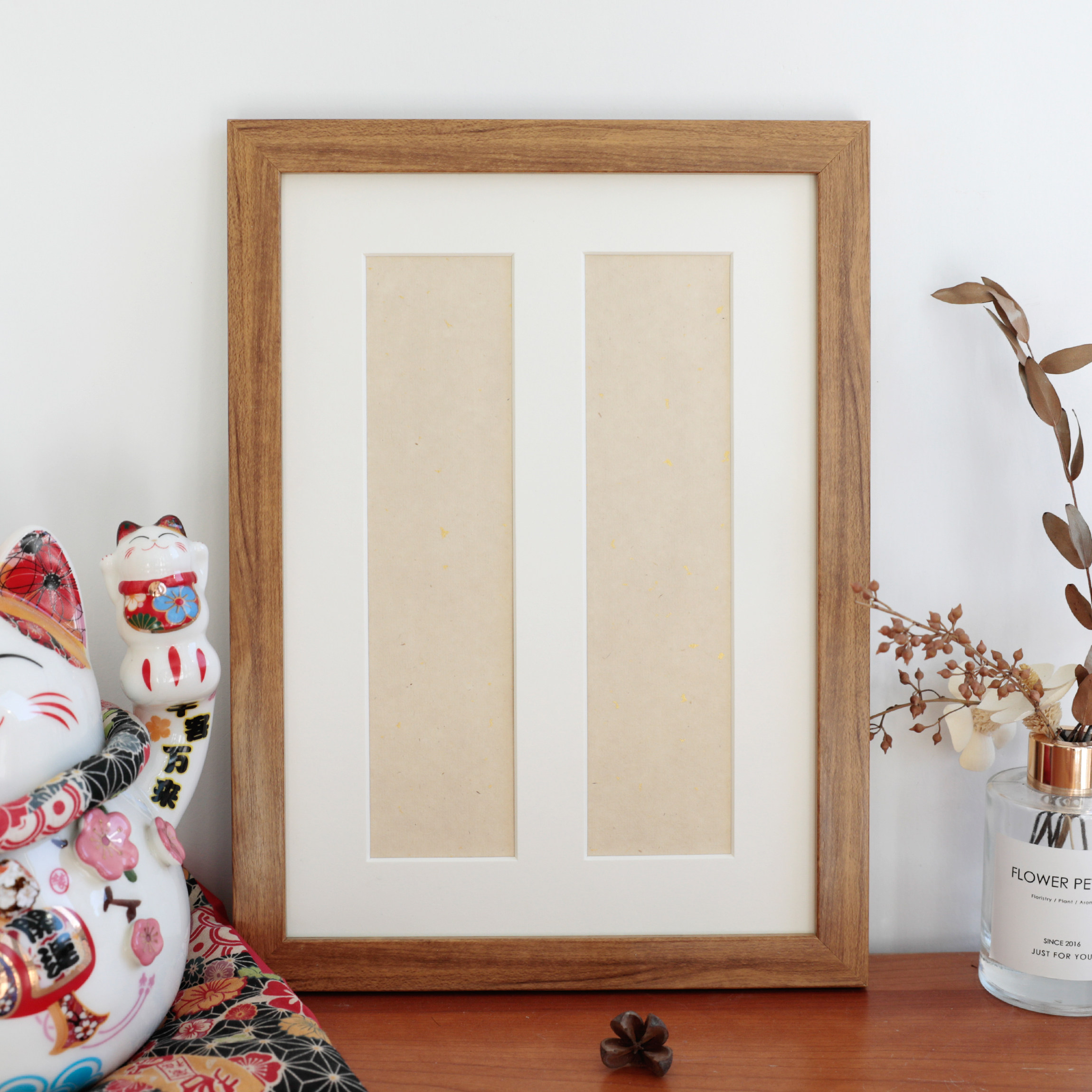 自己装饰画摆台摆件现代中式新中式礼物可挂画相框书法