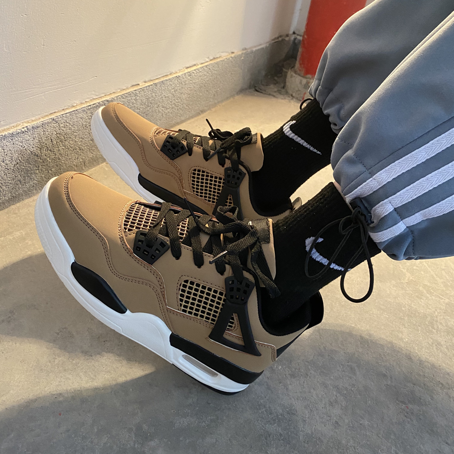 老爹鞋ins休闲港风春季气垫运动鞋ulzzang小众复古低帮慢跑步鞋男