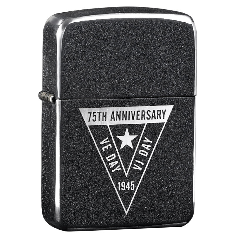 正品zippo打火机官方正版芝宝纪念二战胜利75周年zippo
