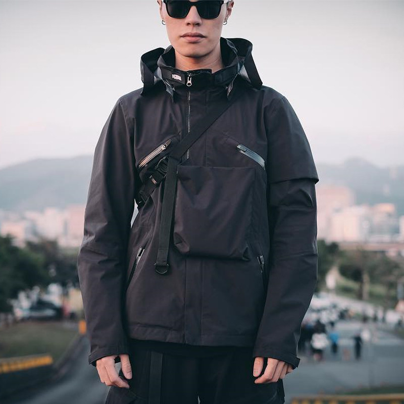 acronymj1agt户外机能秋冬冲锋衣夹夹克防水夹克