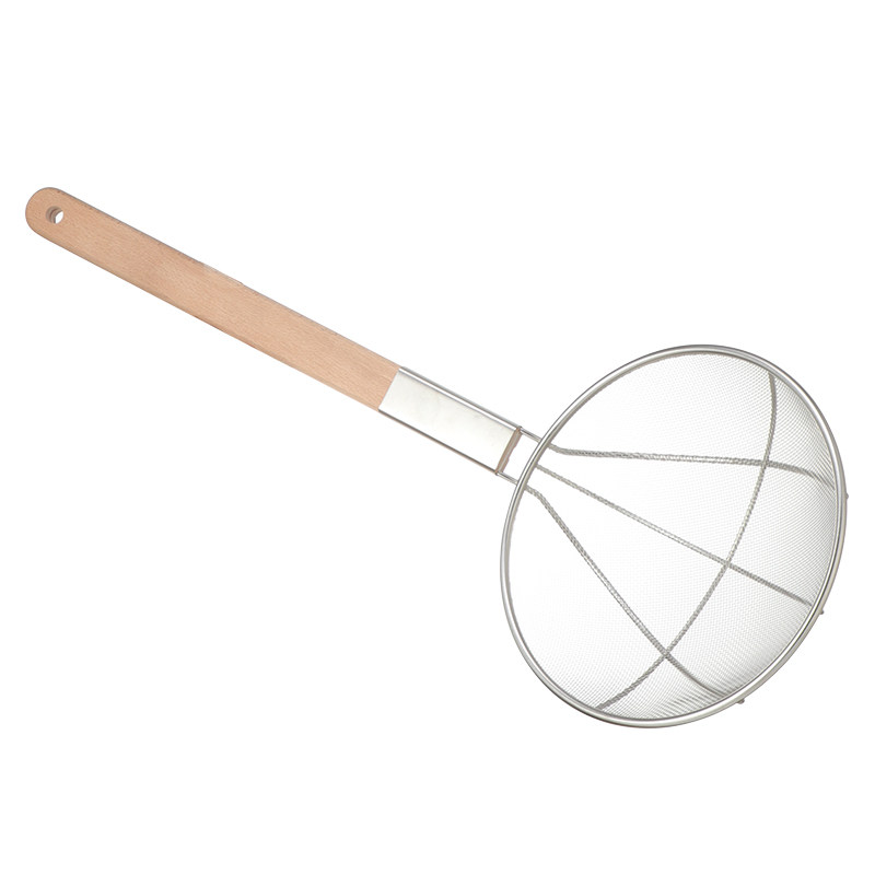 不锈钢漏勺过滤厨房商用捞面勺油炸笊篱超细网大漏勺