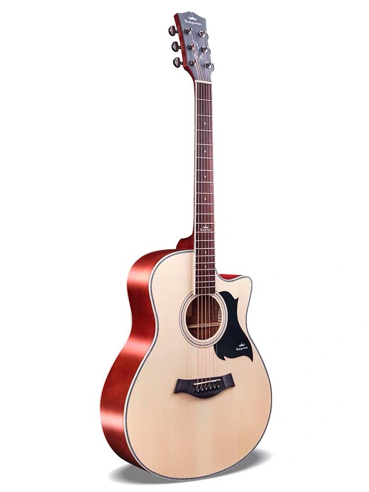 吉他kepma卡马d1ca1c卡玛民谣初学者旗舰女生吉他民谣吉他