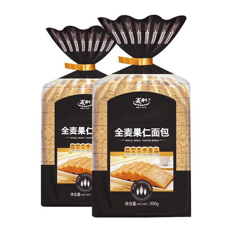 义利利全麦果果仁切片面包乳酪奶酪糕点北京传统中式糕点