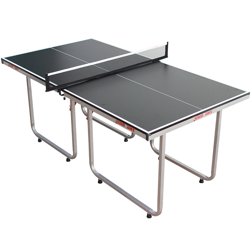 红双喜乒乓球桌小型简易家用室内可折叠多功能儿童迷你乒乓球台