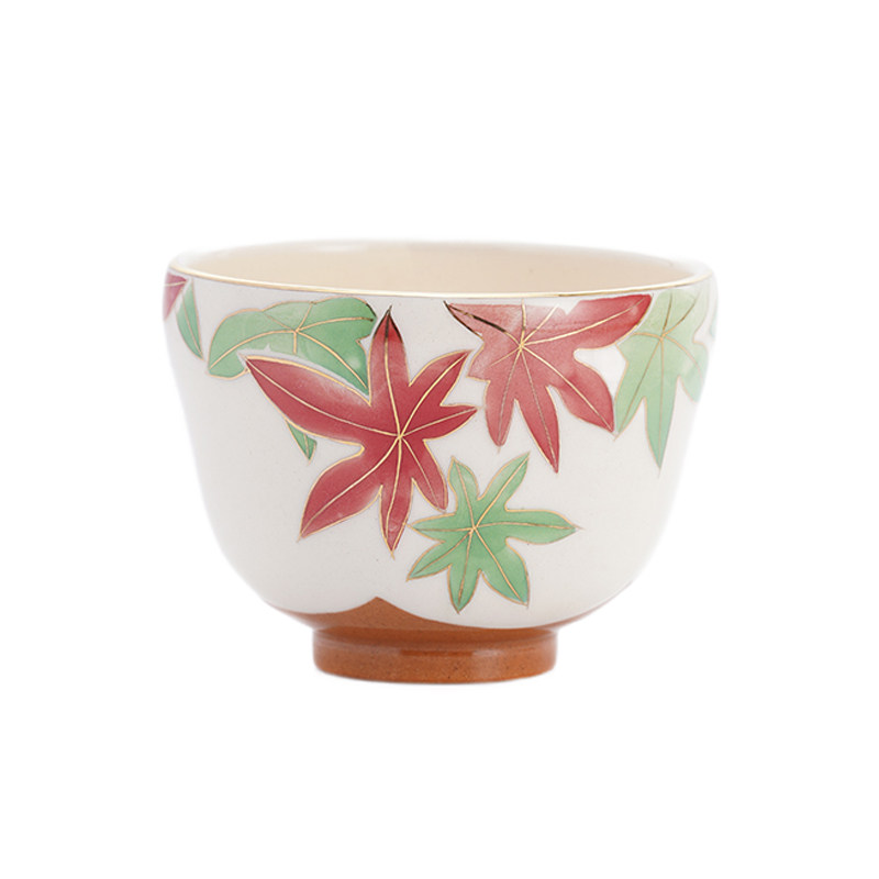 天福茗茶彼物日本水出胜粉引杯宋绚纯手工手绘陶瓷主人茶杯