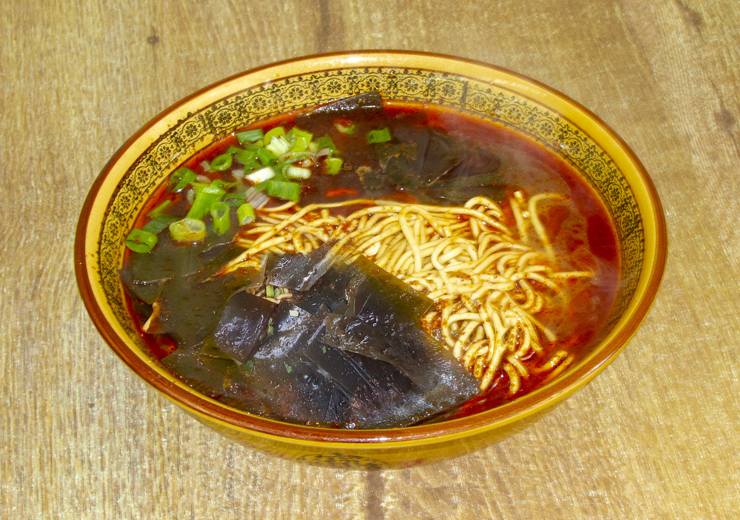 解放襄阳牛肉面牛杂海带面碱水面挂面干拌速食面条